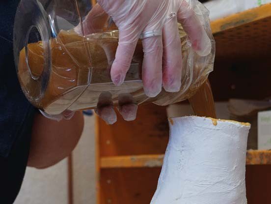 FOAMING WITH ASTI-OP – TERASKE SANITÄTSHAUS 3.4 e1745501526509 BEIL Kunststoffproduktions- und Handelsgesellschaft mbH