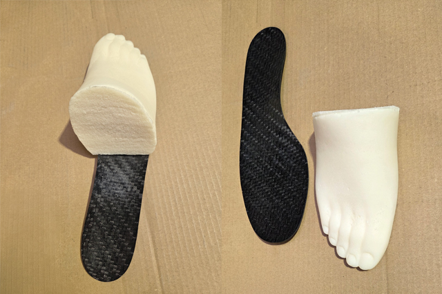 FOREFOOT REPLACEMENT – when time is of the essence Sohlenversteifung aus Carbon Koeper U4 LS BEIL Kunststoffproduktions- und Handelsgesellschaft mbH